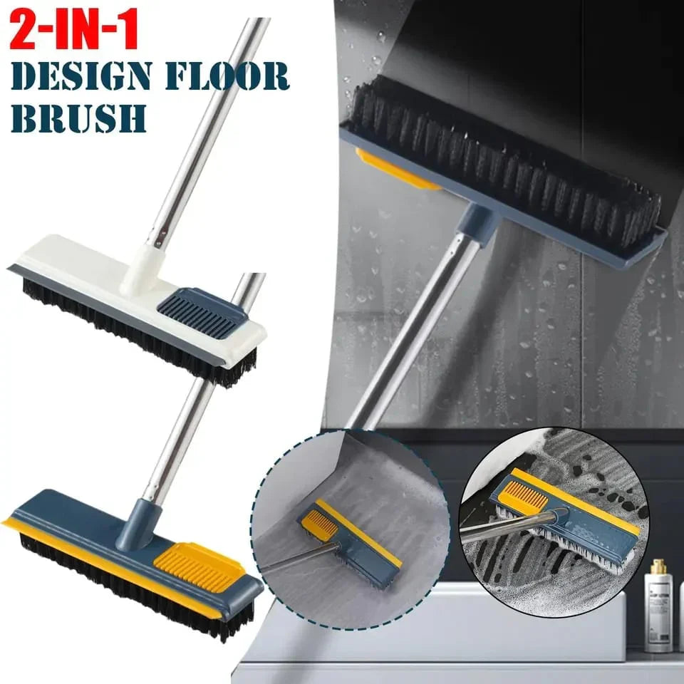 Versatile Long Handle Floor Cleaning Brush