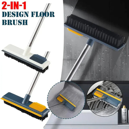 Versatile Long Handle Floor Cleaning Brush