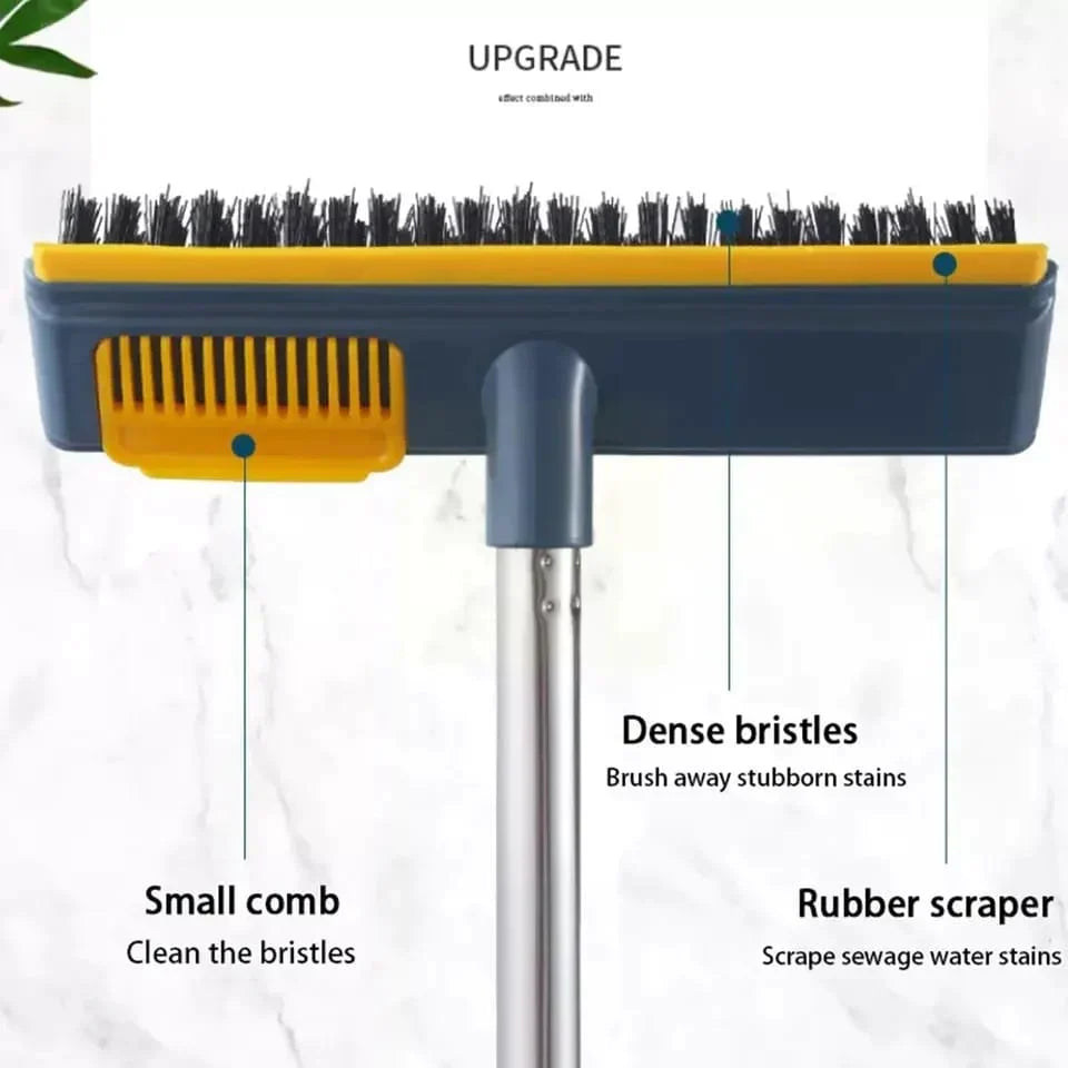 Versatile Long Handle Floor Cleaning Brush