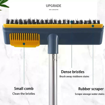 Versatile Long Handle Floor Cleaning Brush