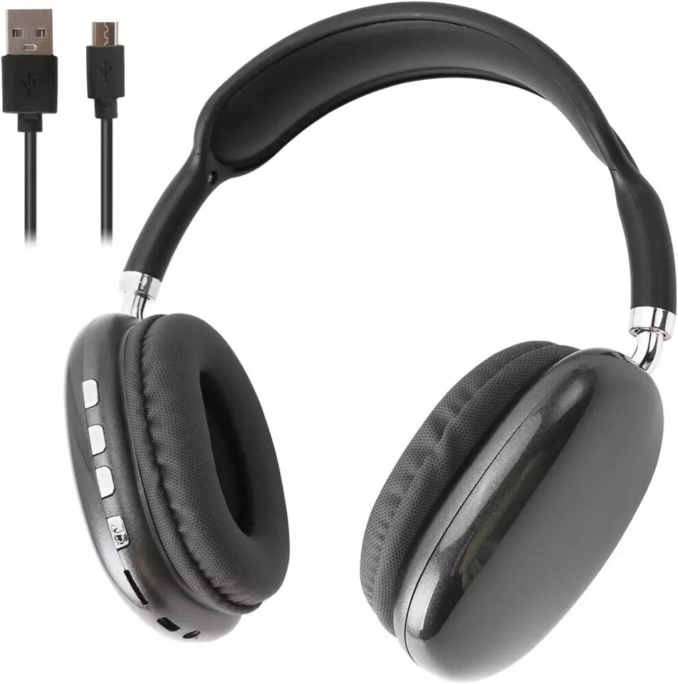Over-Ear Headphones with Extended Battery Life - Foldable Design