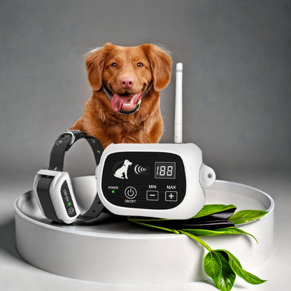 Adjustable Wireless Collar System for Safe-Zone Dog Training