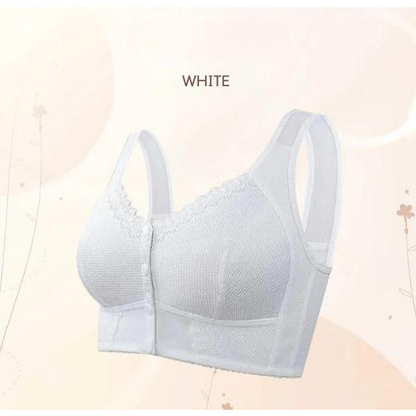 Effortless Comfort Front Closure Bra with Seamless Design