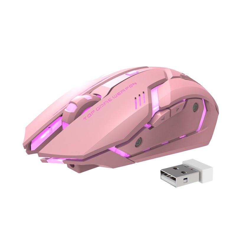 Ergonomic Wireless Gaming Mouse with Customizable Features