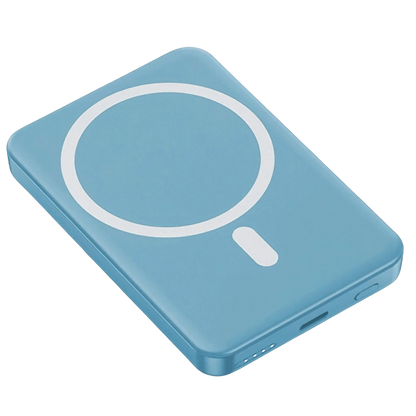 Compact Magnetic Wireless Charger – Strong Power Bank for Smartphones