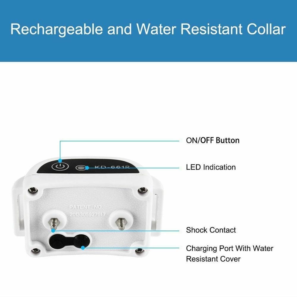 Adjustable Wireless Collar System for Safe-Zone Dog Training