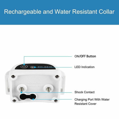 Adjustable Wireless Collar System for Safe-Zone Dog Training