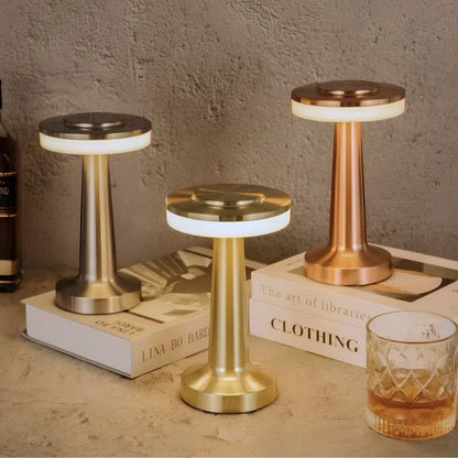 Retro Wireless Table Lamp - LumiBar Design