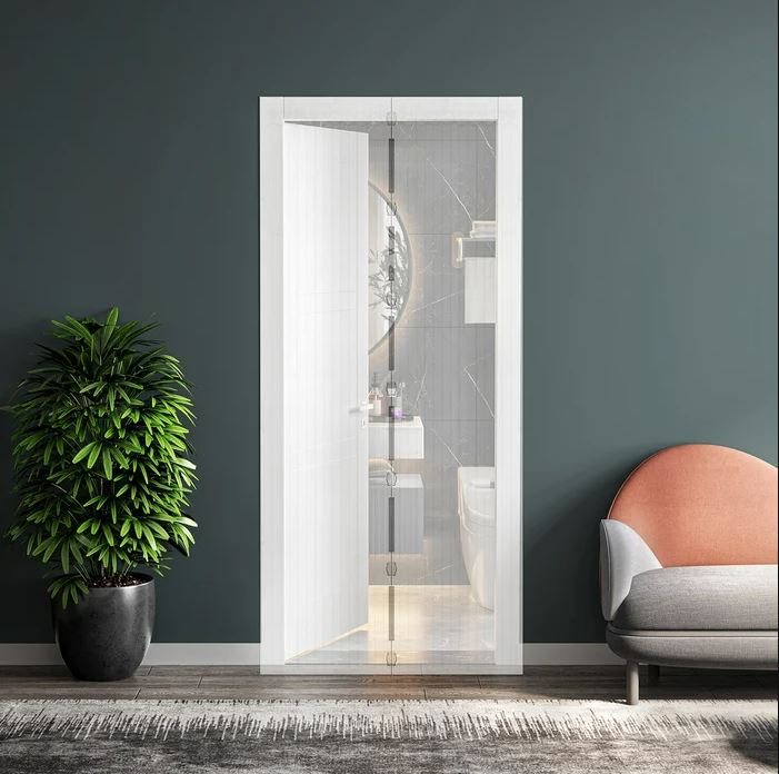 Magnetic Screen Door for Insect Protection