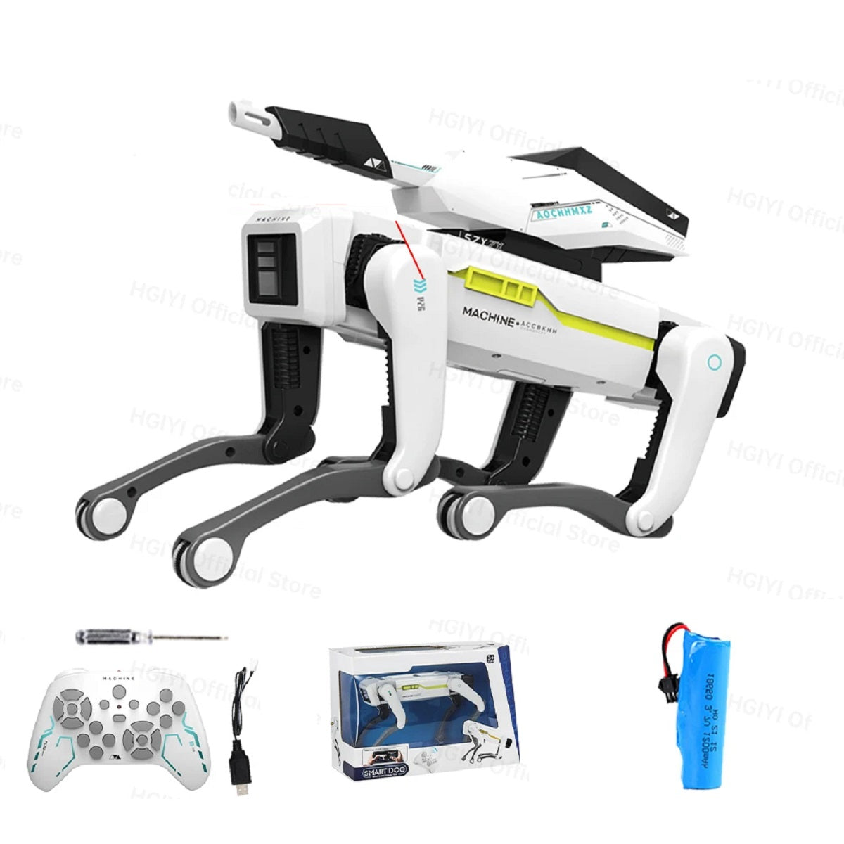 Educational Bionic Robot Dog Toy - Smart RC Mechanical Playmate
