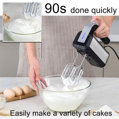 Electric Hand Mixer for Cooking and Baking