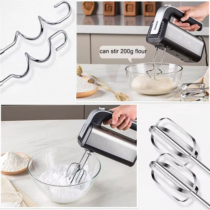 Electric Hand Mixer for Cooking and Baking