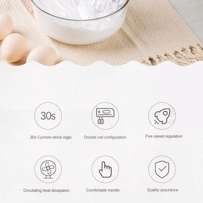 Electric Hand Mixer for Cooking and Baking