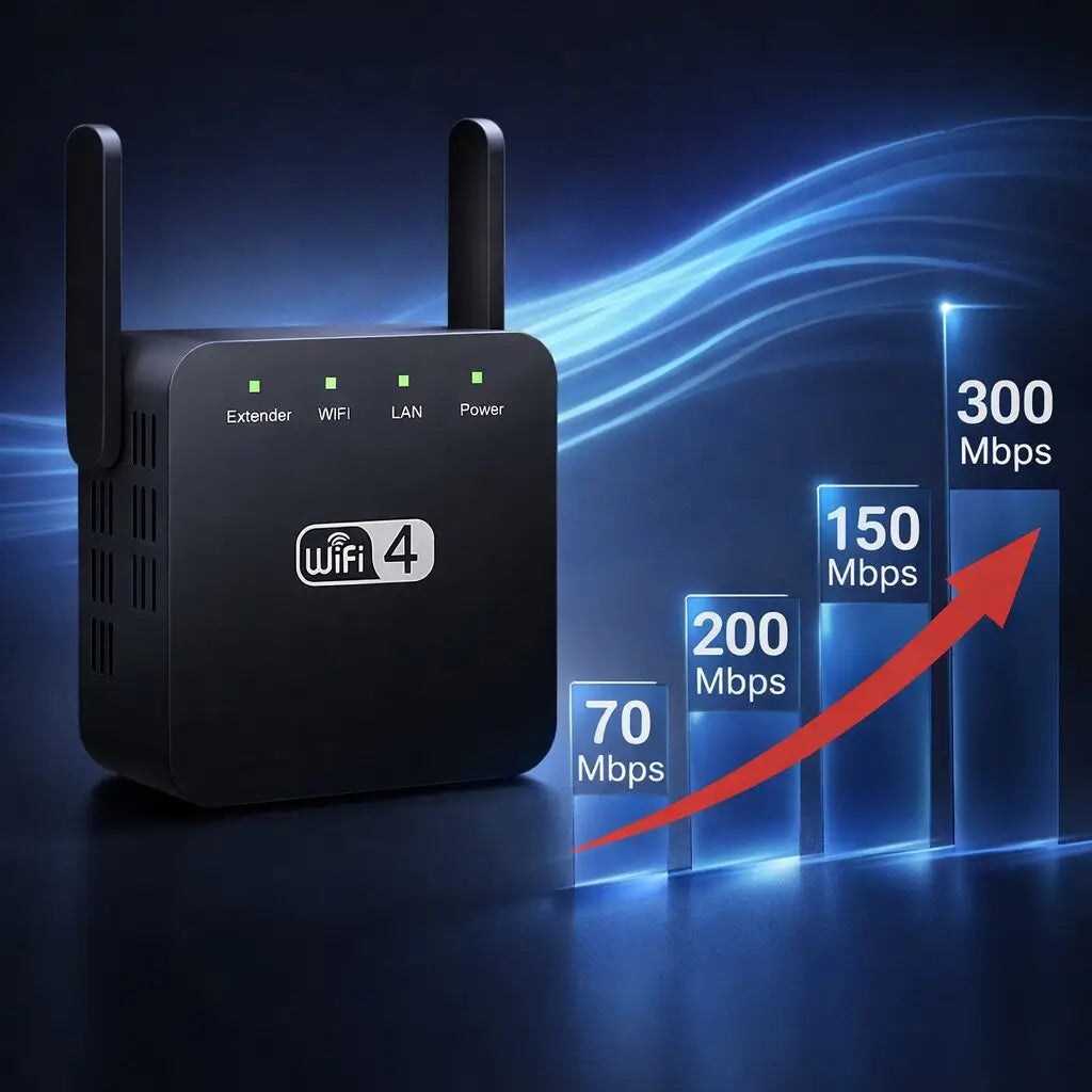 Wi-Fi Signal Booster & Repeater | Wireless Network Extender