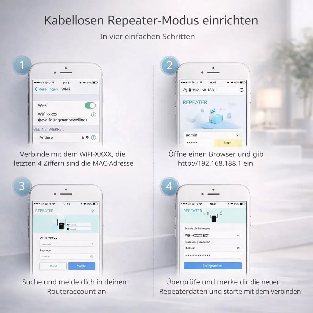 Wi-Fi Signal Booster & Repeater | Wireless Network Extender