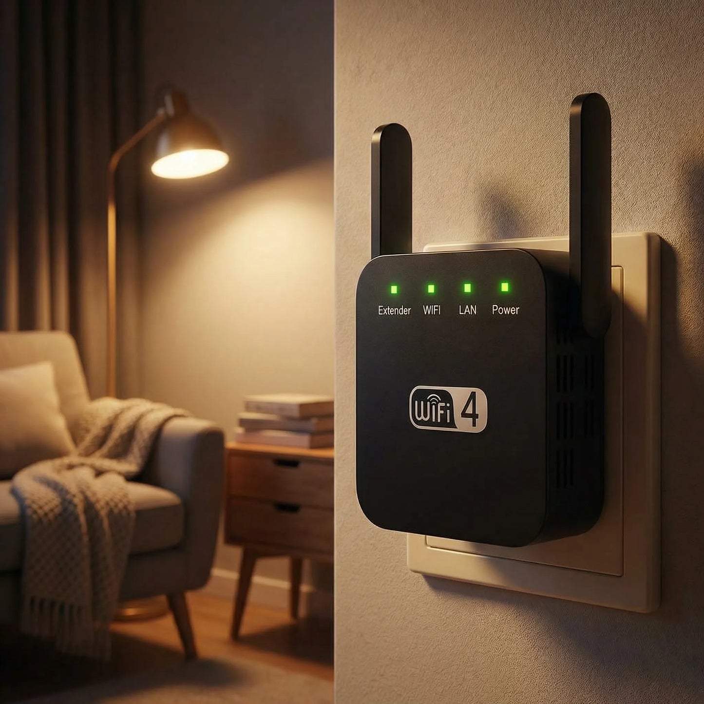 Wi-Fi Signal Booster & Repeater | Wireless Network Extender