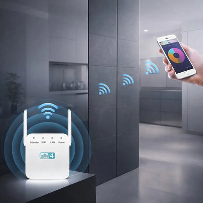 Wi-Fi Signal Booster & Repeater | Wireless Network Extender