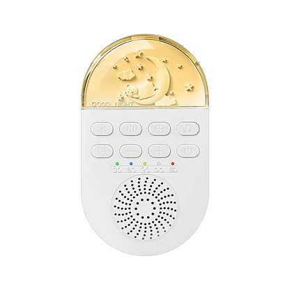 Portable White Noise Generator with 24 Sound Options and Breathing Light