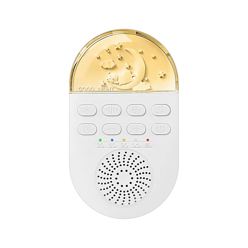 Portable White Noise Generator with 24 Sound Options and Breathing Light
