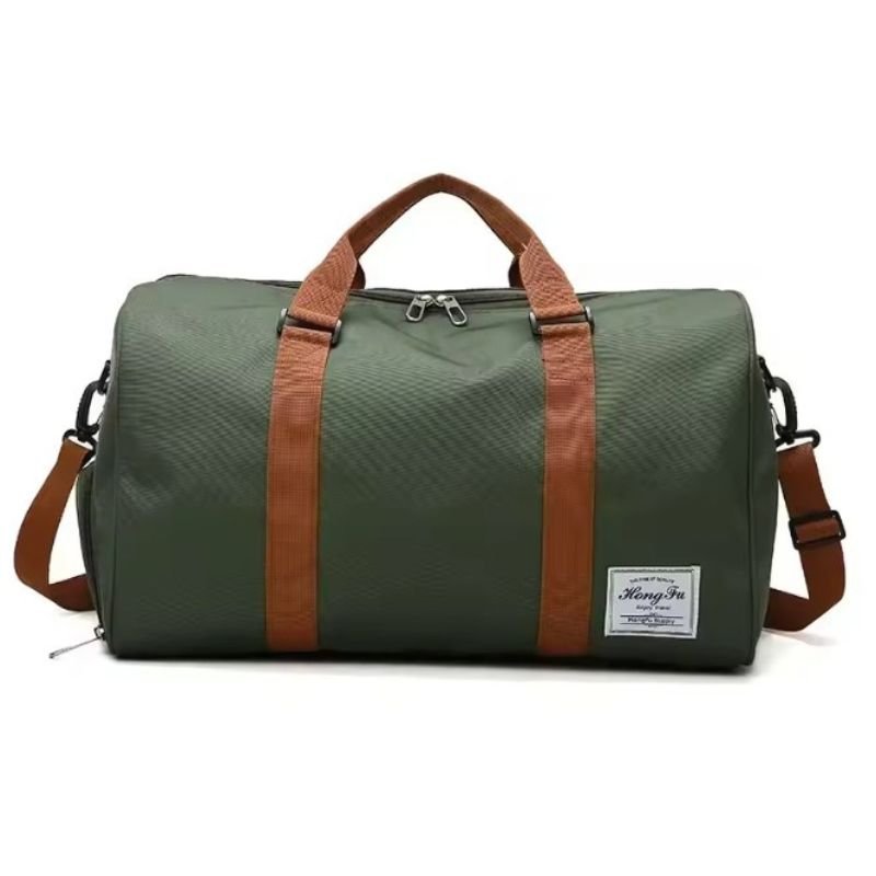 35L Travel Bag for Weekend Getaways with Shoe Pocket and Shoulder Strap