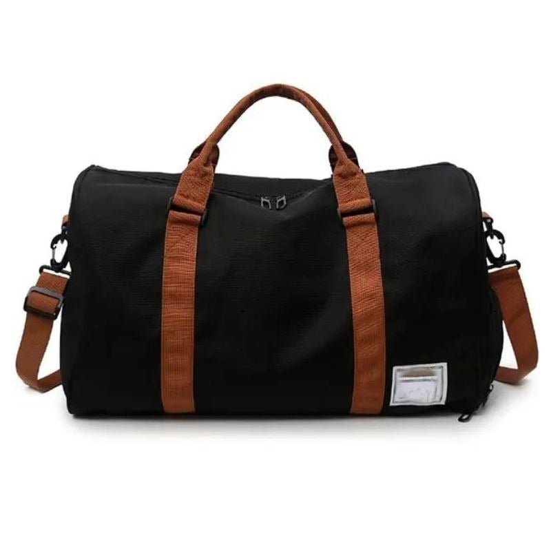 35L Travel Bag for Weekend Getaways with Shoe Pocket and Shoulder Strap