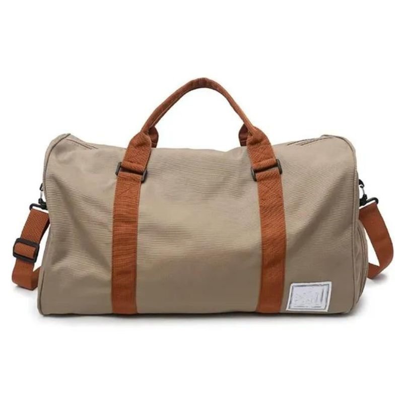 35L Travel Bag for Weekend Getaways with Shoe Pocket and Shoulder Strap