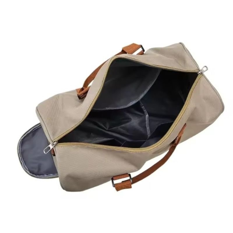 35L Travel Bag for Weekend Getaways with Shoe Pocket and Shoulder Strap