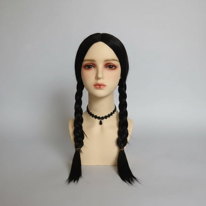 Gothic Inspired Schoolgirl Costume for Halloween Revelry