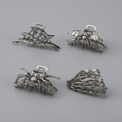 Gothic-Inspired Halloween Hair Clips with Spooky Design Elements