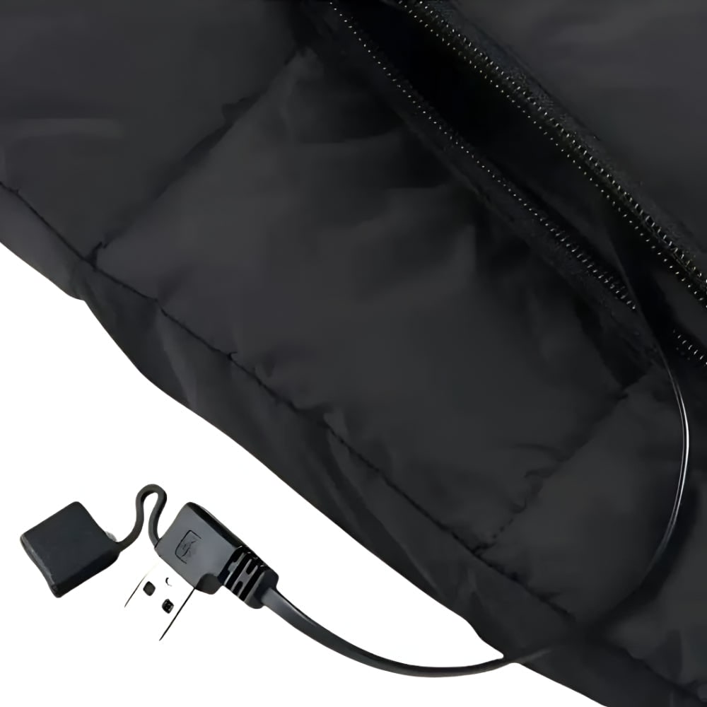 Lightweight Electric Heated Vest for Women with Stand-Up Collar