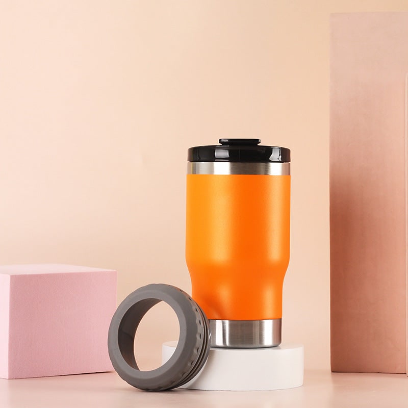 Elegant Insulated Travel Tumbler with Leak-Resistant Lid