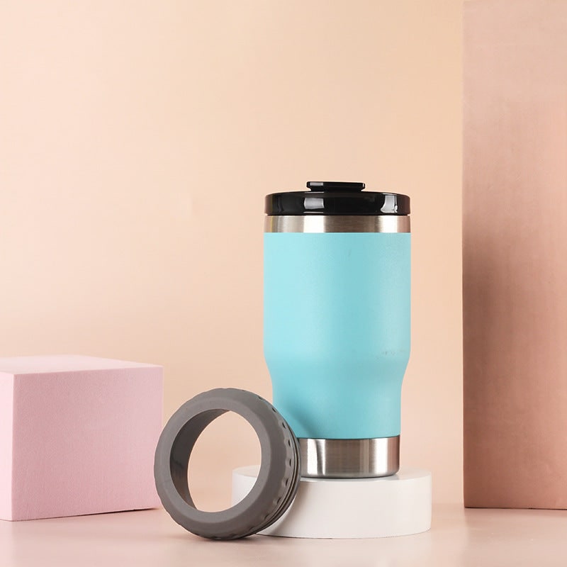 Elegant Insulated Travel Tumbler with Leak-Resistant Lid