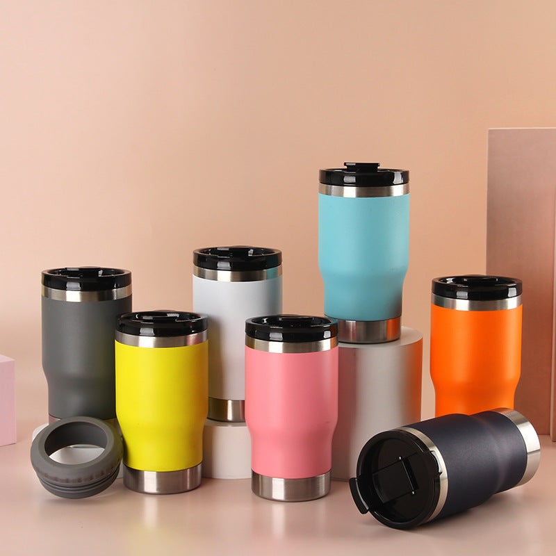 Elegant Insulated Travel Tumbler with Leak-Resistant Lid