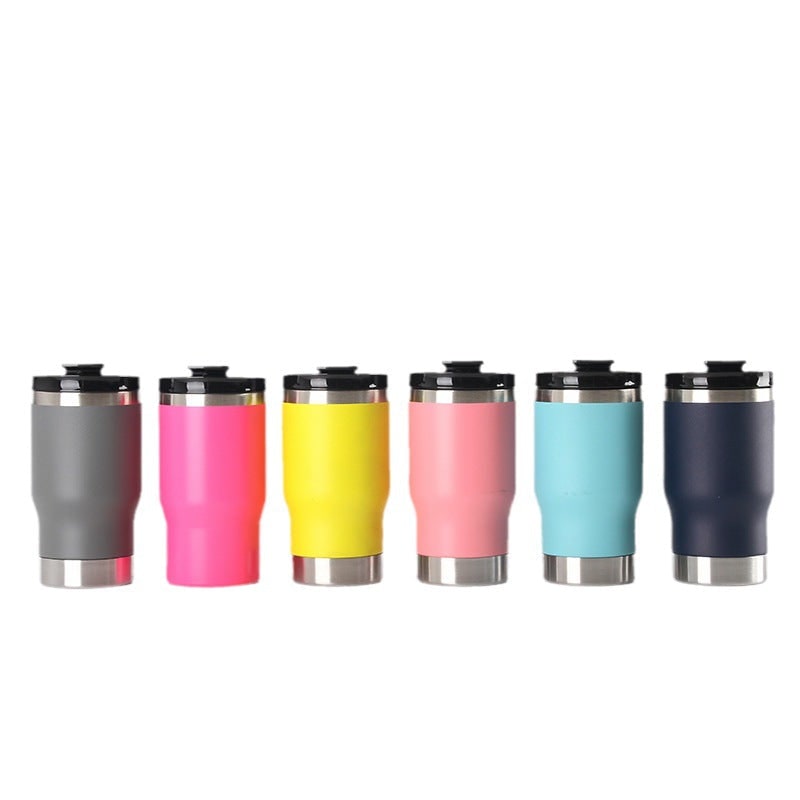 Elegant Insulated Travel Tumbler with Leak-Resistant Lid