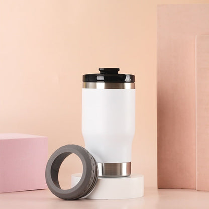 Elegant Insulated Travel Tumbler with Leak-Resistant Lid