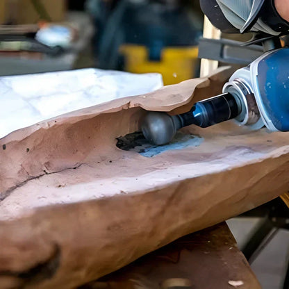 Precision Sphere Wood Shaper for Angle Grinders – Rapid Material Removal