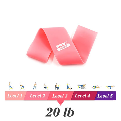 Versatile Exercise Bands with Handles for Total Body Training