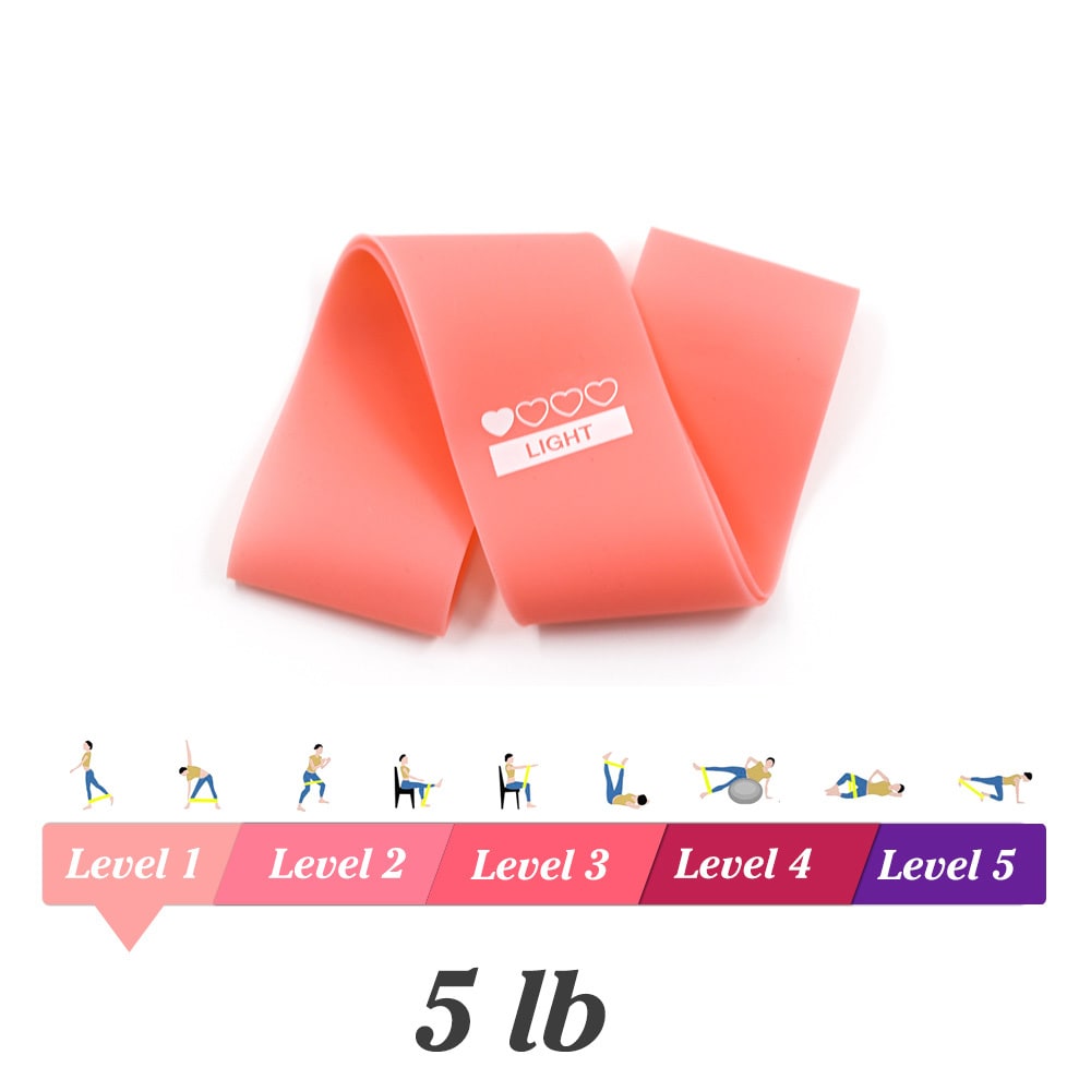 Versatile Exercise Bands with Handles for Total Body Training
