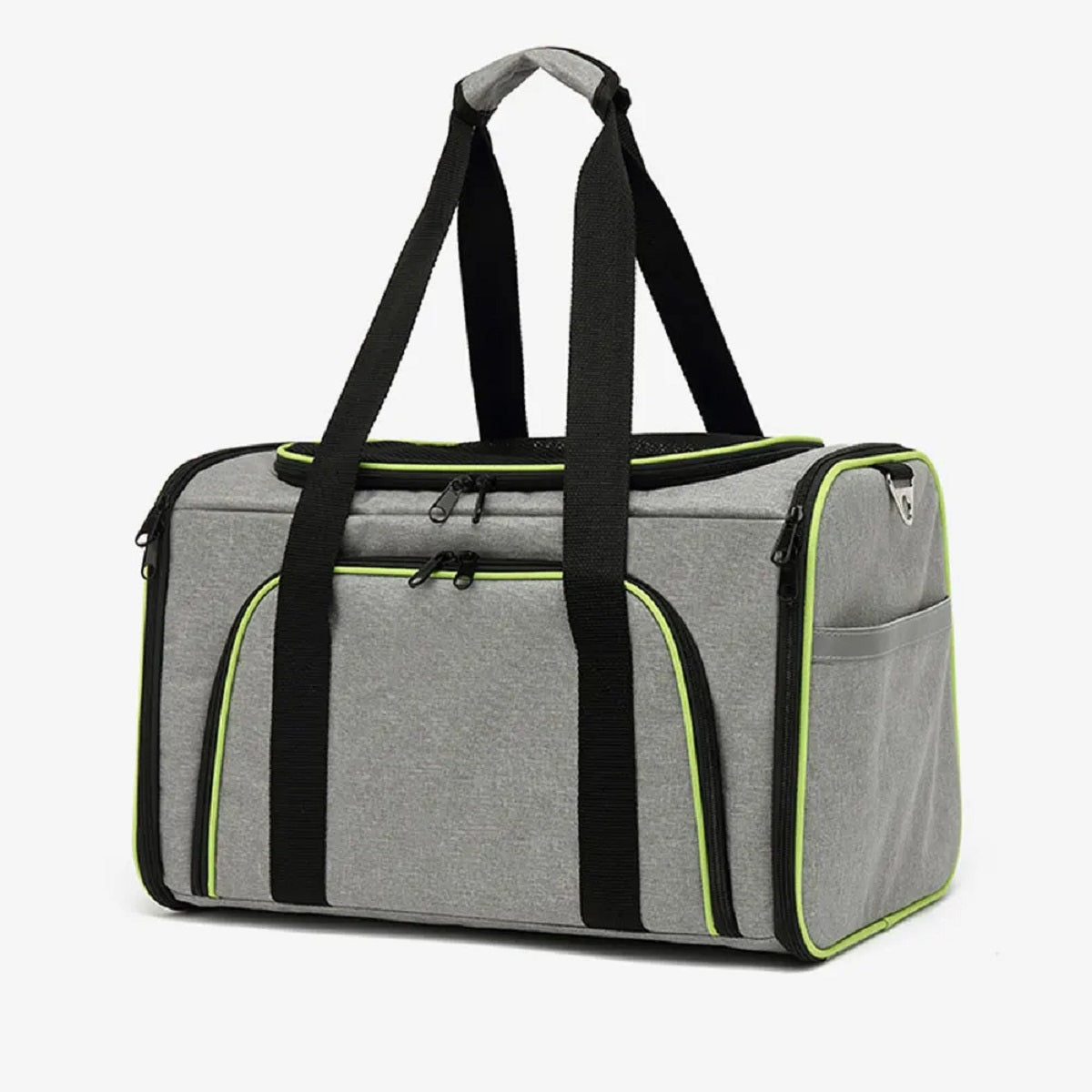 Foldable Dog Carrier with Safety Zipper – Breathable and Portable