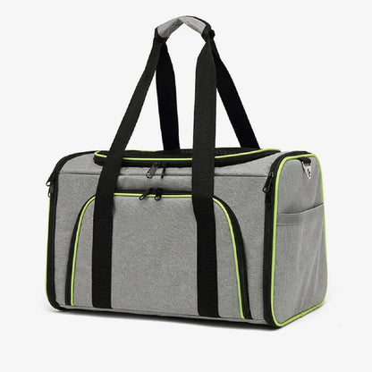 Foldable Dog Carrier with Safety Zipper – Breathable and Portable