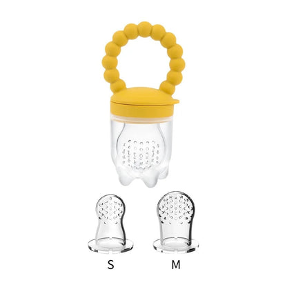 Smart Baby Food Feeder with Teething Ring - BPA Free