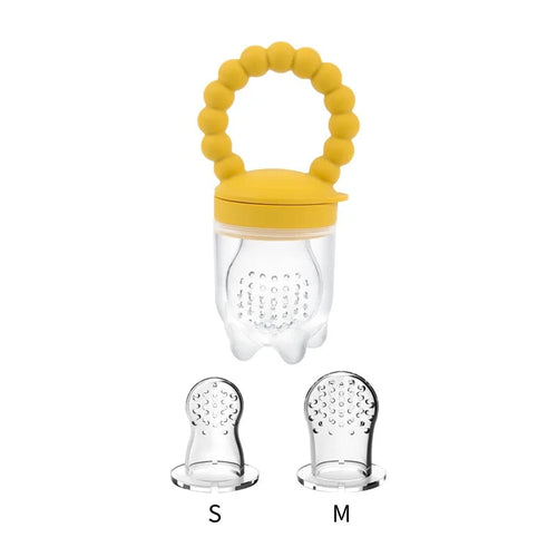 Smart Baby Food Feeder with Teething Ring - BPA Free