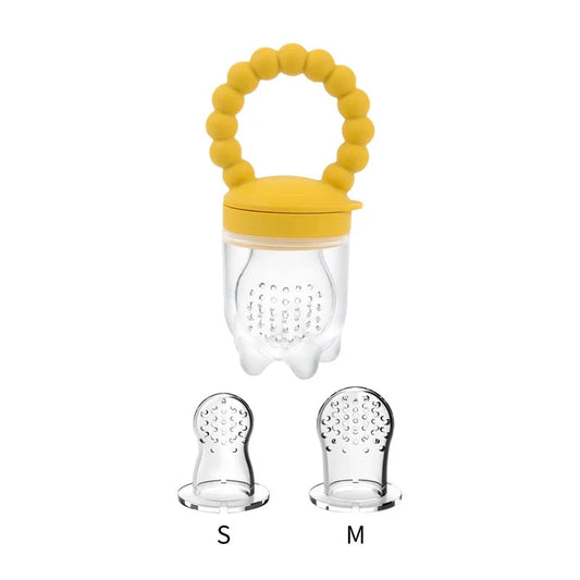 Smart Baby Food Feeder with Teething Ring - BPA Free