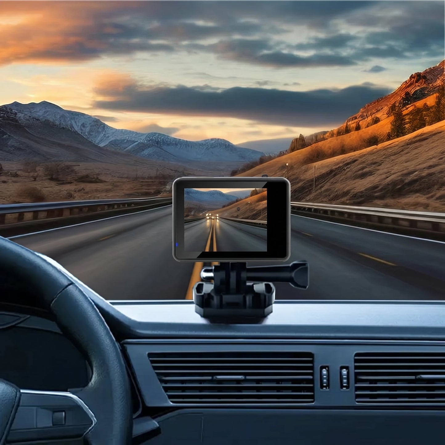 5K Ultra-HD Action Camera for Skiing and Outdoor Adventures