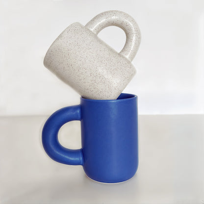 Geometric Design Porcelain Cup – Luxe Athenea Style