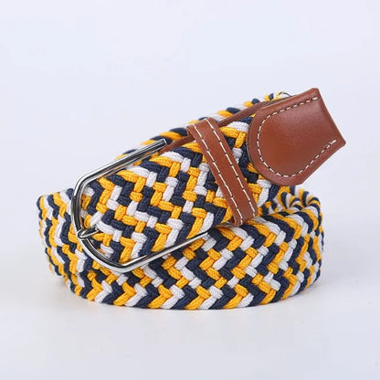 Stretchy Casual Belt Crafted from Elastic Fabric