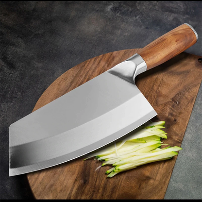 Heavy-Duty Cleaver Knife made of Stainless Steel