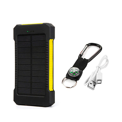 Compact Solar Charger for On-the-Go Power