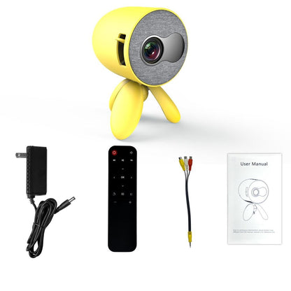 Compact HD Multimedia Projector with Bluetooth Speaker