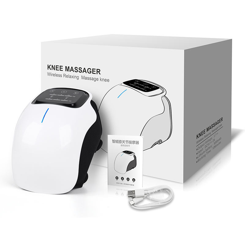 Wireless Rechargeable Knee Massager with Infrared and Vibration